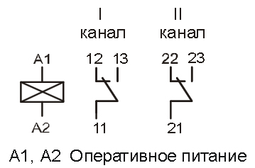 Назначение выводов реле СР24