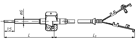 Рис. 7 - размеры ТХА-1368