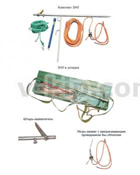 Переносное заземление ЗНЛ для проводов ВЛ 10кВ фото 1
